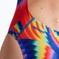 Costum de baie pentru femei Speedo Allover Digital Leaderback watermelon/flare pink/man peel/lemon drizzle 8