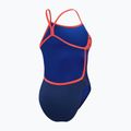 Costum de baie dintr-o bucată pentru femei Speedo Placement Digital Vback cerulean blue/true cobalt/watermelon/white 3