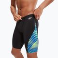 Costum de baie pentru bărbați Speedo Allover Digital V-Cut black/true cobalt 7