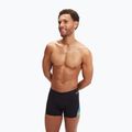 Boxeri de baie pentru bărbați Speedo Allover Digital V-Cut Aquashort black/true cobalt 5
