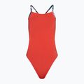 Costum de baie dintr-o bucată pentru femei Speedo Solid Lattice Tie-Back red/blue