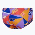 Slipuri pentru copii Speedo 13 Allover Club Training Digital Brief true cobalt/sweet purple/mandarin peel 2