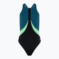 Costum de baie dintr-o bucată pentru femei Speedo Colourblock Highneck Crossback