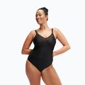 Costum de baie dintr-un element Speedo Shaping Mesh Detail One Piece black