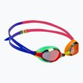Ochelari de înot Speedo Fastskin Speedsocket 2 Mirror harlequin green/mandarin peel/true cobalt