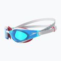 Ochelari de înot Speedo Fastskin Hyper Elite white/bolt/radiant red 2