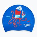 Cască de înot pentru copii Speedo Junior Printed Silicone tru cobalt/watermelon/white 2