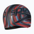 Cască de înot pentru copii Speedo Printed Silicone black/picton blue/siren red 2