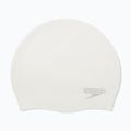 Cască de înot Speedo Plain Moulded Silicone white/silver