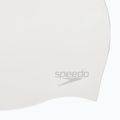 Cască de înot Speedo Plain Moulded Silicone white/silver 3