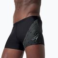 Boxeri de înot pentru bărbați Speedo Medley Logo Aquashort black/country green 8