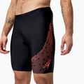 Boxeri de înot pentru bărbați Speedo Medley Logo Jammer black/siren red 8