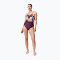 Costum de baie dintr-un element Speedo Digital Printed Medalist plum dandy/siren red/nectarine/picton 6