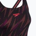 Costum de baie dintr-un element Speedo HyperBoom Allover Medalist black/plum dandy/siren red 3