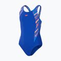 Costum de baie dintr-un element pentru copii Speedo HyperBoom Splice Muscleback true cobalt/siren red/picton blue