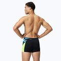 Boxeri de înot pentru bărbați Speedo Endurance+ MAX Splice Aquashort black/hyper yellow 2
