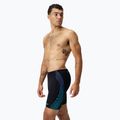 Boxeri de înot pentru bărbați  Speedo Tech Panel Jammer black/cobalt pop