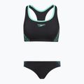 Costum de baie din două piese pentru femei Speedo Placement Bikini arctic glass