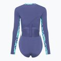 Costum de baie dintr-o piesă pentru femei Speedo Long Sleeve Panel hapuna blue 2