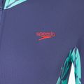 Costum de baie dintr-o piesă pentru femei Speedo Long Sleeve Panel hapuna blue 3