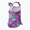 Costum de baie dintr-o piesă pentru copii Speedo Learn To Swim Printed Frill Thinstrap neon violet 2