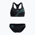 Costum de baie din două piese pentru femei Speedo Placement Bikini set arctic glass