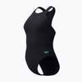Costum de baie întreg pentru femei Speedo Racer Zip with Built in Swim Bra anthracite anthracite 3