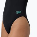 Costum de baie întreg pentru femei Speedo Racer Zip with Built in Swim Bra anthracite anthracite 10