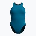 Costum de baie întreg pentru femei Speedo Racer Zip with Built in Swim Bra dark teal 7