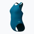 Costum de baie întreg pentru femei Speedo Racer Zip with Built in Swim Bra dark teal 8