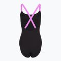 Costum de baie întreg pentru femei Speedo Shaping Crossback neon violet 2