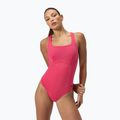 Costum de baie întreg pentru femei Speedo Flex Band with Swim Bra raspbery fill/vermilion/punch