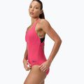 Costum de baie întreg pentru femei Speedo Flex Band with Swim Bra raspbery fill/vermilion/punch 4