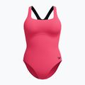 Costum de baie întreg pentru femei Speedo Flex Band with Swim Bra raspbery fill/vermilion/punch 7