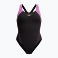 Costum de baie întreg pentru femei Speedo HyperBoom Splice Racerback neon violet