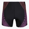 Jammere de înot pentru bărbați Speedo Duo Logo Print Mid Jammer black/coral sands/neon violet