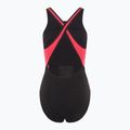 Costum de baie dintr-o piesă pentru femei Speedo High Neck Splice Cross Back raspberry fill 2