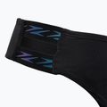 Costum de înot din două piese pentru femei Speedo Solid Logo Elastic High Waist Bottom speedo black 3