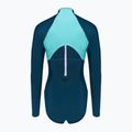 Costum de înot dintr-o piesă pentru femei Speedo Zip Colorblock dark teal 2