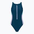 Costum de baie dintr-o piesă pentru femei  Speedo Zip Colorblock dark teal