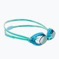 Ochelari de înot pentru femei Speedo Vanquisher 3.0 Mirrored bachelor button/celeste/gold mirror