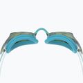 Ochelari de înot pentru femei Speedo Vanquisher 3.0 Mirrored bachelor button/celeste/gold mirror 2