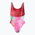 Costum de baie întreg pentru femei Speedo Flu3nte Printed Convertible coral sands 2