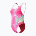Costum de baie întreg pentru femei Speedo Flu3nte Printed Convertible coral sands 3