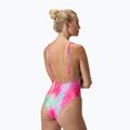 Costum de baie întreg pentru femei Speedo Flu3nte Printed Convertible coral sands 7