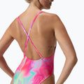 Costum de baie întreg pentru femei Speedo Flu3nte Printed Convertible coral sands 9
