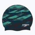 Cască de înot Speedo Printed Silicone dark teal semi tide