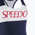 Costum de înot dintr-o piesă pentru femei Speedo Colourblock Racerback peacoat 3