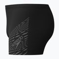 Boxeri de înot pentru bărbați Speedo Medley Logo Aquashort black/usa charcoal 4