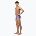 Boxeri de baie pentru bărbați Speedo Club Training Placement Brief molten blend/cobalt pop 2